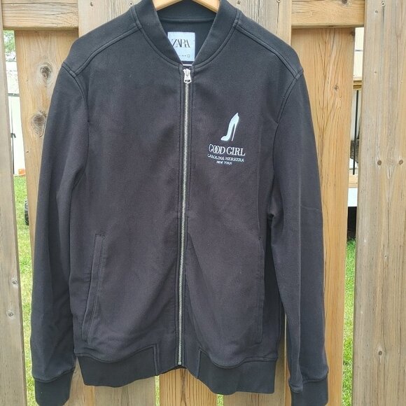 RARE Zara Carolina Herrera jacket Men's Size Large Embroidered - Picture 1 of 7